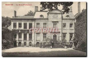 Old Postcard Beaune Under Prefecture