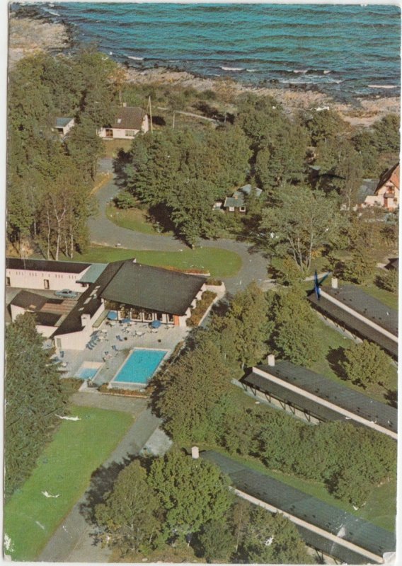 Hotel Abildgard, Sandkas, Bornholm, Denmark, 1976 used Postcard