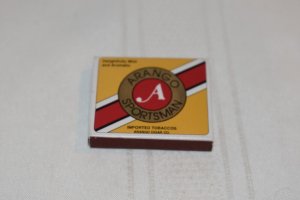 Arango Sportsman Imported Tobaccos Matchbox