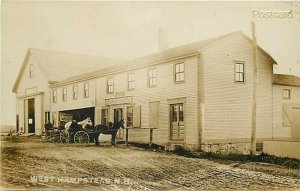 NH, West Hampstead, New Hampshire, Post Office, John D Ordway and Company, RPPC