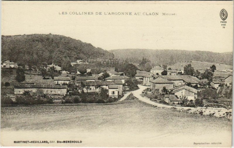 CPA LES COLLINES DE L'ARGONNE AU CLAON Meuse (152570)