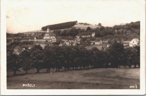 Czech Republic Pysely Pyšely Vintage RPPC 09.06