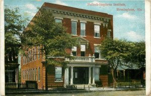 AL, Birmingham, Alabama, Pollock Stephens Institute, International Post Card