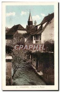 Old Postcard Haguenau View Moder