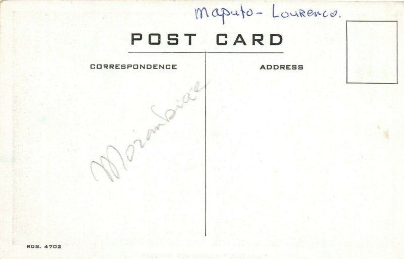 PC CPA MOZAMBIQUE LOURENCO MARQUES GIRASSOL   REAL PHOTO Postcard (b26744)