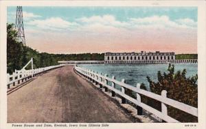 Iowa Keokuk Power House and Dam Curteich