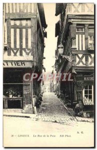 Old Postcard Lisieux The Street of Peace