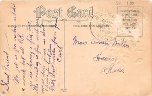 D75/ Bucklin Kansas Ks Postcard 1910 Greetings from Bucklin Kansas Gold
