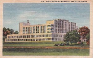 Postcard Forest Products Laboratory Madison WI