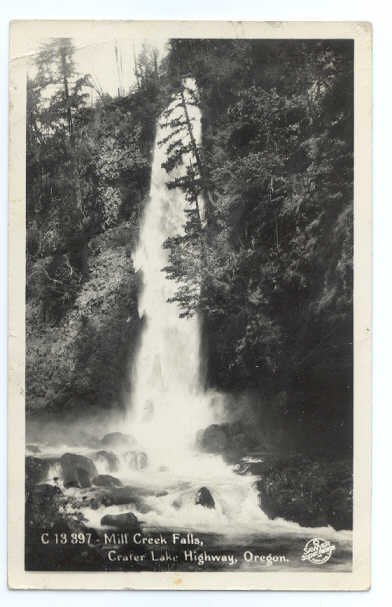 RPPC, Mill Creek Falls, Crater Lake Highway, Oregon, OR , EKC RP