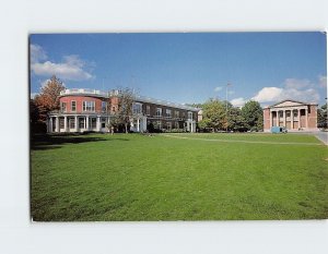 Postcard Baxter Hall, Williams College, Williamstown, Massachusetts
