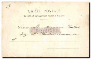 Postcard Old Lhuitre Portal History of L & # 39Eglise