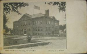 Palmer MA School c1910 Postcard