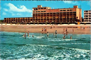 Myrtle Beach, SC South Carolina CABANA TERRACE HOTEL~MOTEL Roadside 4X6 Postcard