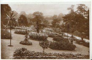 Nottinghamshire Postcard - Nottingham Ornamental Bed Flower Arboretum Ref TZ687