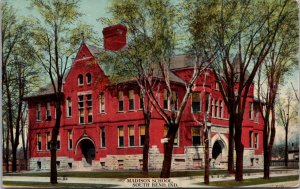 Postcard Madison School in South Bend, Indiana