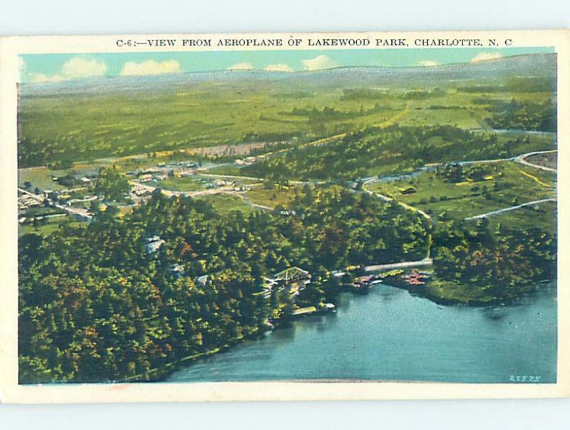 Linen AERIAL VIEW Charlotte North Carolina NC AD0362