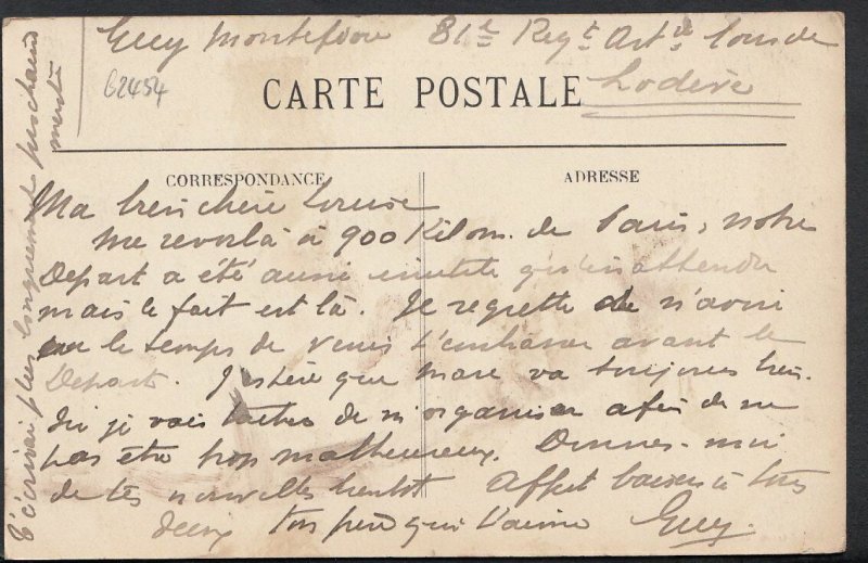 France Postcard - Lodeve - Vue Generale   B2454