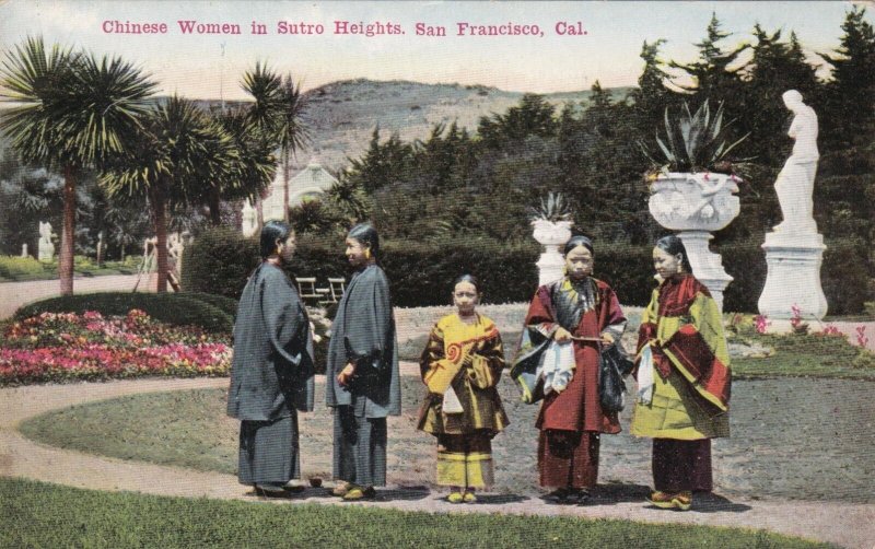 California San Francisco Chinese Women In Sutro Heights sk3876