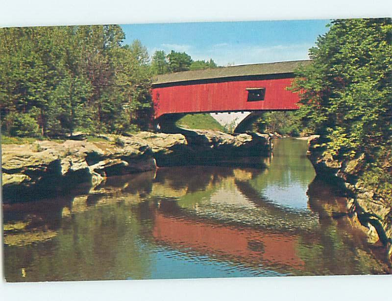 Unused Pre-1980 COVERED BRIDGE Turkey Run State Park - Marshall Indiana IN H7686
