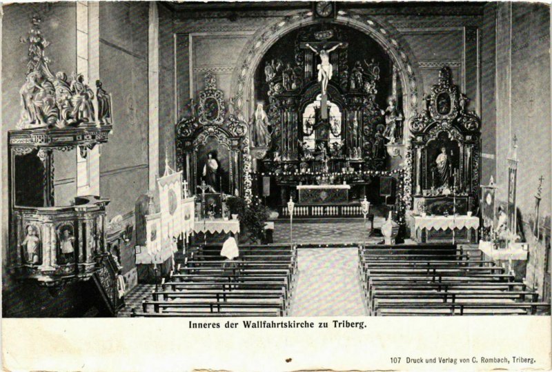 CPA AK Triberg- Wallfahrtskirche GERMANY (906059)