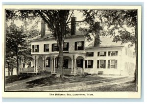 c1922 The Hillcrest Inn, Lanesboro Massachusetts MA Antique Postcard 