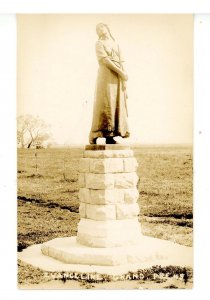 Canada - NS, Grand Pre. Evangeline Statue  RPPC