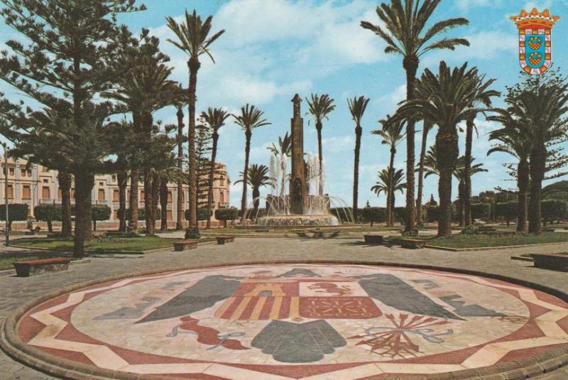 Plaza of Spain - Plaza de Espnaa - Melilla, Spain - pm 1988