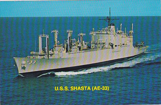 U S S SHASTA (AE-33)