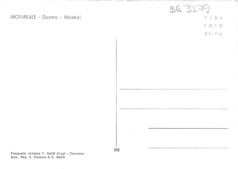BG3279 monreale duomo mosaici  CPSM 15x9.5cm italy