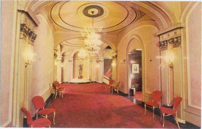 Interior View Palace Theatre 34 W. Broad St. Columbus Ohio