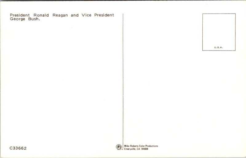 Ronald Reagan & George Bush - [MX-714]