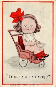 Dinner a la cart(e)             (crease)