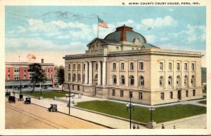 Indiana Peru Miami County Court House 1919