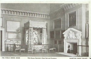 Middlesex Postcard - The Public Dining Room - Hampton Court Palace - Ref TZ1870