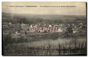 Old Postcard Vallee du Cousin Vermoiron General View from Montmartre