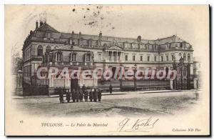 Postcard Old Toulouse Le Palais Du Marchal