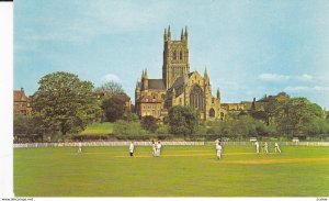 WORCESTER, Worcestershire, England, United Kingdom; Cathedral from the County...