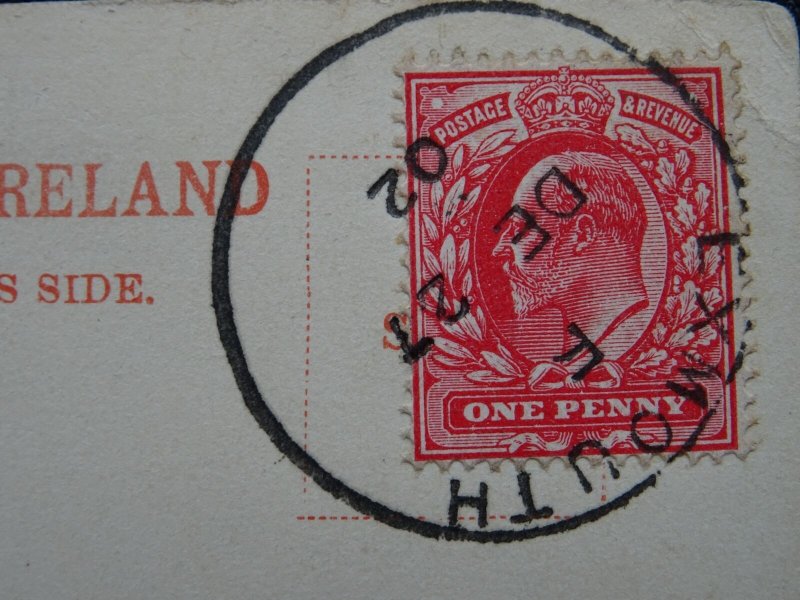 Devon EXMOUTH PARADE c1902 UB Postcard