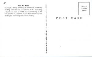 Vast Air Raids - WWII Bomber over Brunswick, Germany