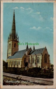 Genealogy Postcard - Dunning? / Saxton - 24 St Chad's Road, Blackpool  RF7591  