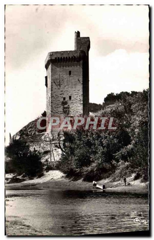 Postcard Old Chateau Villeneuve Avignon Tour Philippe le Bel