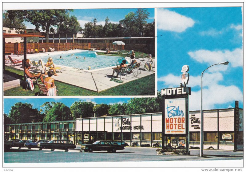 Butler Motor Hotel , OTTAWA , Ontario , Canada , 50-60s