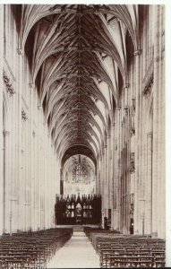 Hampshire Postcard - Winchester Cathedral - Interior - Ref TZ8858