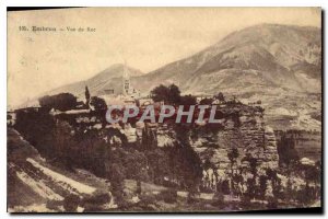 Postcard Old Embrun Roc View