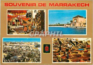 Postcard Modern Marrakesh Djamaa Fna