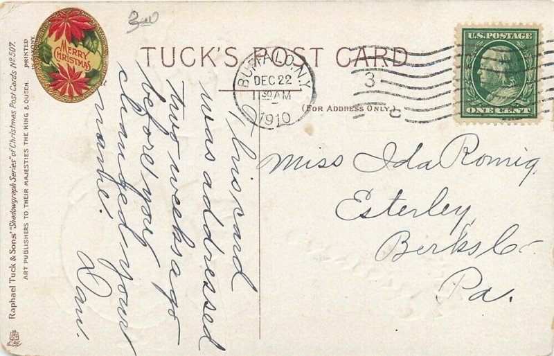 Christmas Greetings, Lot of 5, Lot Number 24