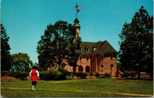 Colonial Capitol Williamsburg Virginia VA Postcard VTG UNP Mirro Vintage Unused 