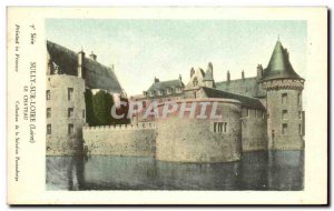 Old Postcard Sully Sur Loire Chateau