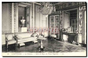 Old Postcard Compiegne Chateau Prince Rest Salon Imperial